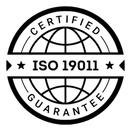 ISO 19011 certification badge