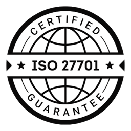 ISO 27701 certification badge